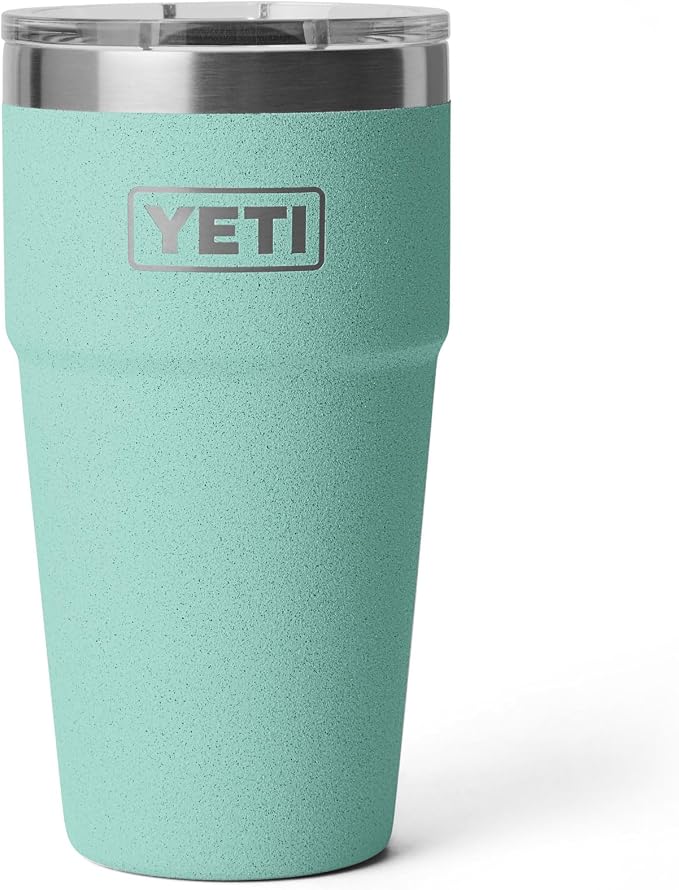 YETI Rambler 20 oz Stackable Tumbler, Stainless Steel, Vacuum Insulated with MagSlider Lid by YETI