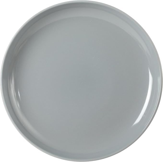 Gibson Home Rockaway 12 Piece Plates and Bowls Matte Outside/Shiny Inside Glaze Service for 4 Dinnerware Set - Blue - Dishwasher and Microwave Safe - Image 8