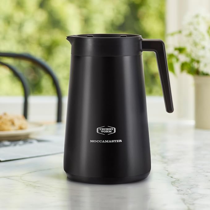 Technivorm Moccamaster 79315 KBGT thermal Carafe 10-Cup Coffee Maker 40 Ounce, Midnight 1.25l - Image 3