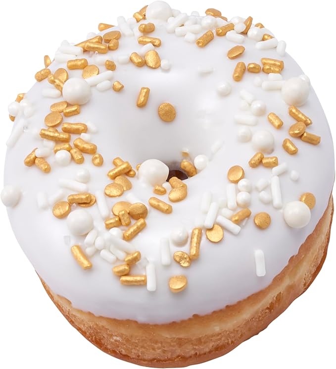 DecoPac Gold Celebration Wishes Fusion Mix Sprinkles, 26oz, Shaped Candy Sprinkles in Handheld Container, Edible Decorations For Celebration Cakes, Cupcakes, Cookies and Donuts - Image 11