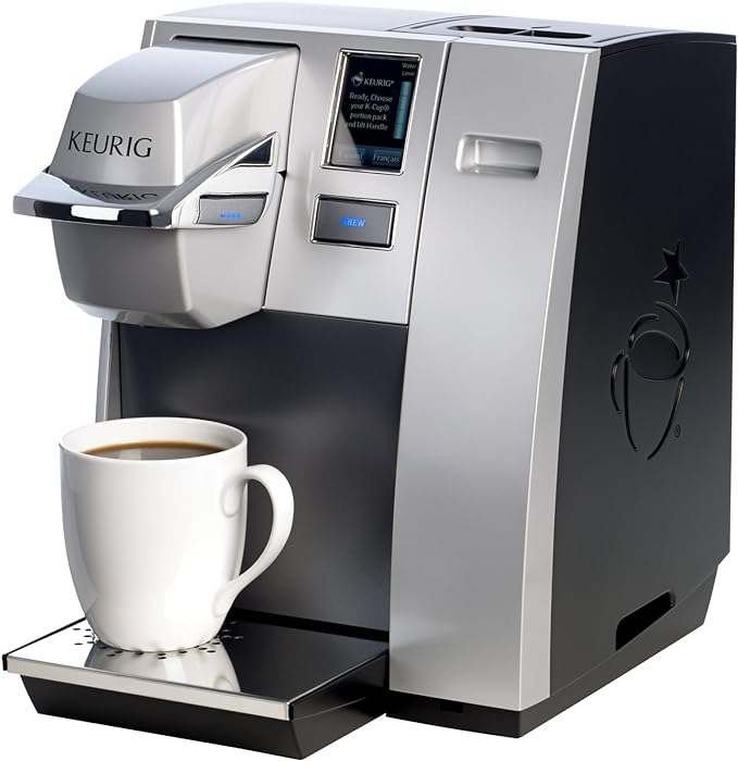 Keurig K155 Office Pro Single Cup Commercial K-Cup Pod Coffee Maker, Silver - Image 2