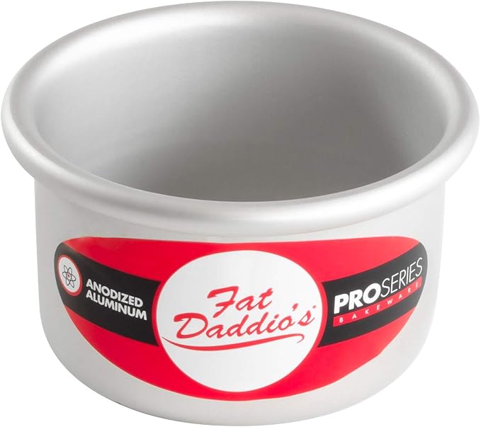 Fat Daddio's Anodized Aluminum Round Cheesecake Pan with Removable Bottom, 3 Inch by 2 Inch - Image 2