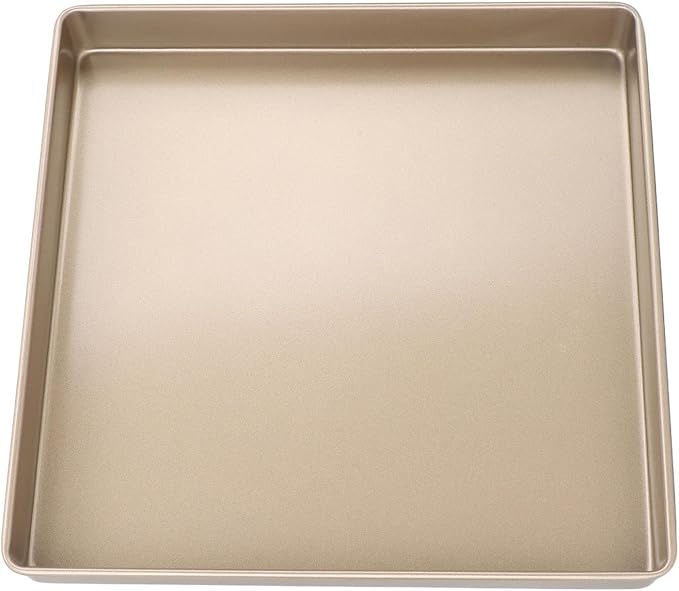 Carbon Steel Baking Sheet Non Stick | 9.6” x 8.2” Oven Tray for Puff Pastry/Cupcakes/Cookies | Quick Heat Distribution Pan for Even Baking | 2 Measurements (11.2” x 11.2”) (Type 2) - Image 8