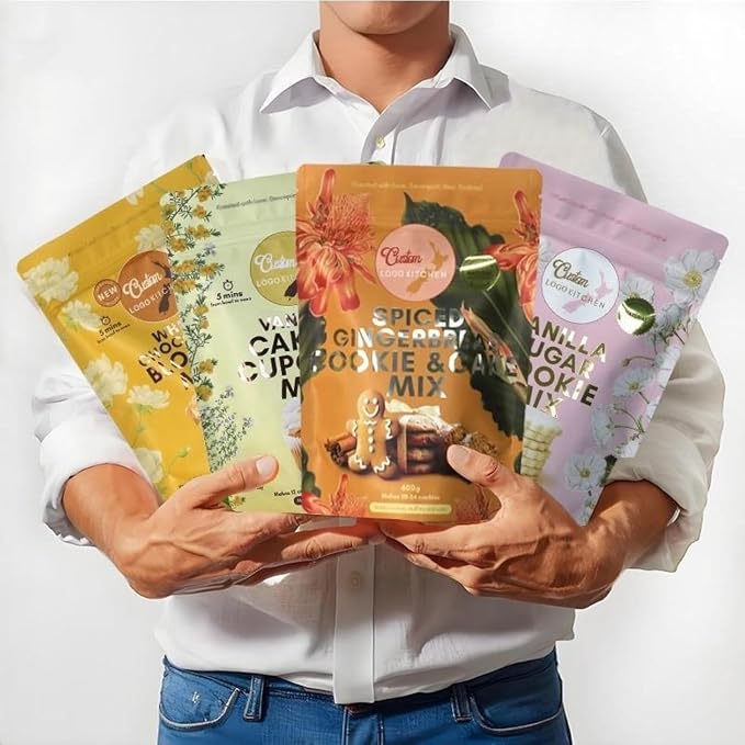 1000 Pcs Custom Print Aluminium Foil Bags(Min Order 1000 Pcs),Smell Proof Pouch for Business Packaging,Resealable Stand Up Zipper Bag for Food Storage,Pet,Dried Food,Snack(Exclude Shipping Fee） - Image 7