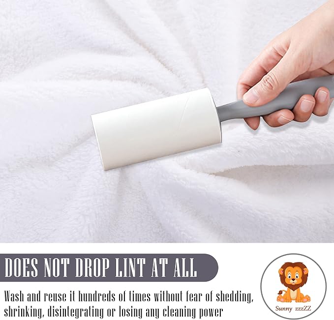 Sunny zzzZZ 24 Pack Kitchen Dishcloths - Does Not Shed Fluff - Reusable Dish Towels, Dish Cloths, Super Absorbent Coral Fleece Cleaning Cloths, Nonstick Oil Washable Fast Drying, 10 x 10 Inch (White) - Image 4