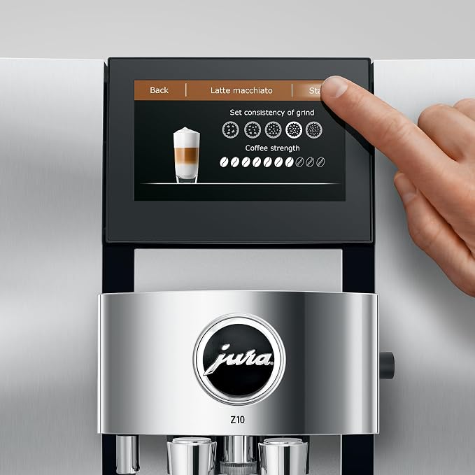 Jura Z10 Aluminum White, 15820, Automatic Coffee Machine - Image 7