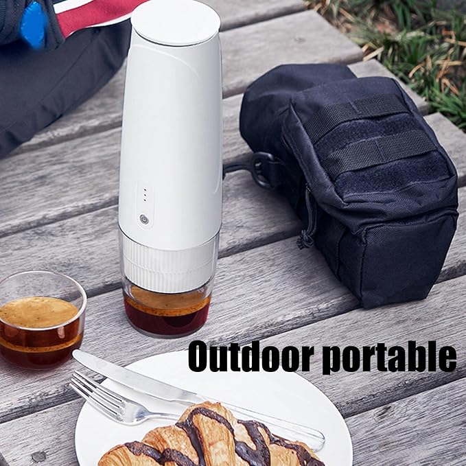 Electric Coffee Machine Automatic Heating Coffee Maker with 15bar Pressure for Kitchen and Travel Use, Compact and Lightweight (powder version) - Image 5