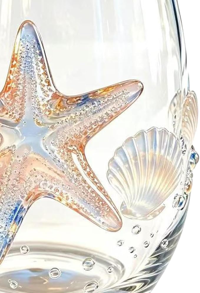 Summer Wine Glasses 100ml Handcrafted - Stemless Juice Glassware Tumbler | Cocktail Glasses for Home Kitchen Dining Birthday Holiday Wedding Party Bar Cocktail Picnic - Image 8