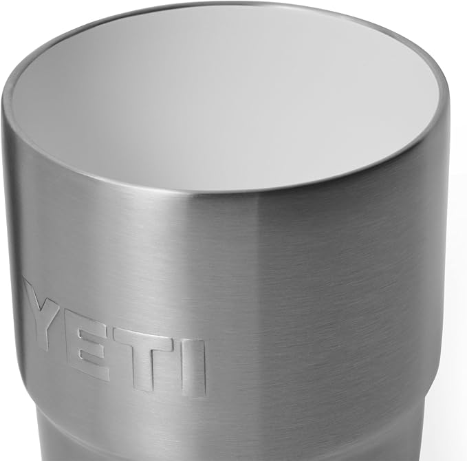 YETI Rambler 8 oz Insulated Coffee Mug with Lid - Stackable Double-Wall Vacuum Insulated Coffee Cup - DuraSip Ceramic Lining - Barista-Friendly Design - Stainless Steel - Dishwasher Safe - Image 5