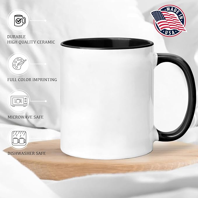 LOVELYPOD Custom Dad Daughter Portrait Coffee Mug, Photo Mug for Men, Fathers Day Mugs, Dad Gifts from Daughter Son, Fathers Day Presents, Personalized Photo Coffee Cup, Custom Father Gifts - Image 6