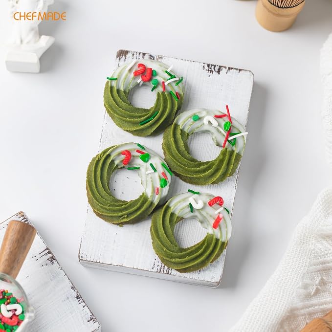 CHEFMADE Sheet Pan, 17 Inch Nonstick Carbon Steel Baking Cookie Pan | For Baking, Roasting & Pastry ∙ Oven Bakeware ∙ Even Heat Distribution (Green) - Image 4