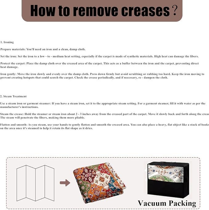 Luxury Soft Rustic Floral Area Rugs Washable Elegant Non Slip Accent Floor Rugs Carpet for Nursery Bedroom, 4' x 6', Beige Garden - Image 9