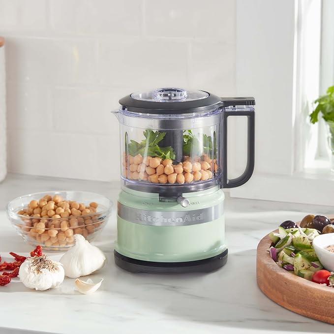 KitchenAid 3.5 Cup Food Chopper KFC3516PT, Pistachio | Dishwasher-safe Work Bowl, Stainless Steel Multi-Purpose Blade, 2 Speeds Plus Pulse, Easy Cord Wrap - Image 4