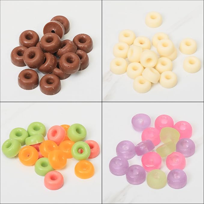 Mini Donut Silicone Mold for Chocolate Candy Gummy, 2 PCS | Mini Doughnut Molding Trays for Homemade Mint/Snacks/Cake Décor, 48 Cavities, Food-Grade - Image 6