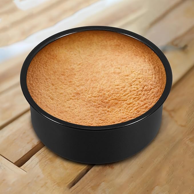 VICASKY Nonstick Detachable round Cake Pan 6-inch Carbon Steel Removable Bottom Baking Mold Oven Use Household Bakeware - Image 5