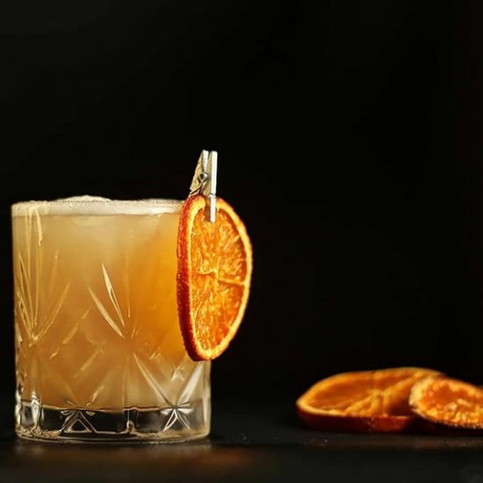 Lorren Home Trends Crystal Melodia Collection Double Old Fashioned Glass Set - Image 4