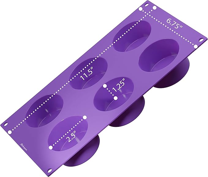 Bakerpan Silicone Mini Cake Mold, for Tarts, Cupcakes - Set of 2 - Mini Cheesecake, Mousse Desserts, Chocolate Covered Oreo Cookie Molds (Pack of 2)