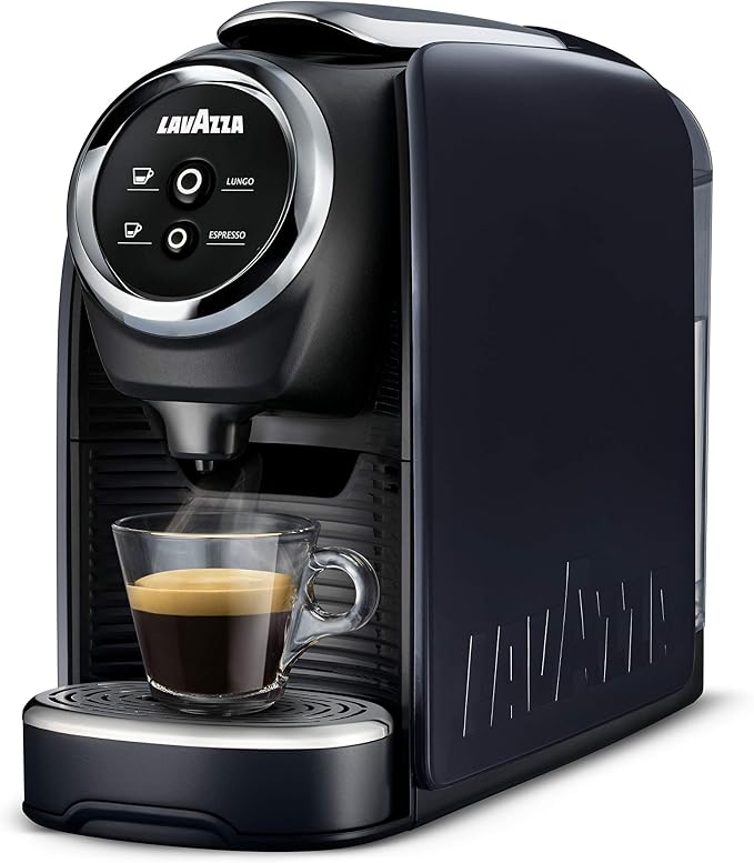 Lavazza BLUE Classy Mini Single Serve Espresso Coffee Machine LB 300, 5.3" x 13" x 10.2" 2 Coffee selections: simple touch controls, 1 programmable free dose and 1 pre-set by Unknown