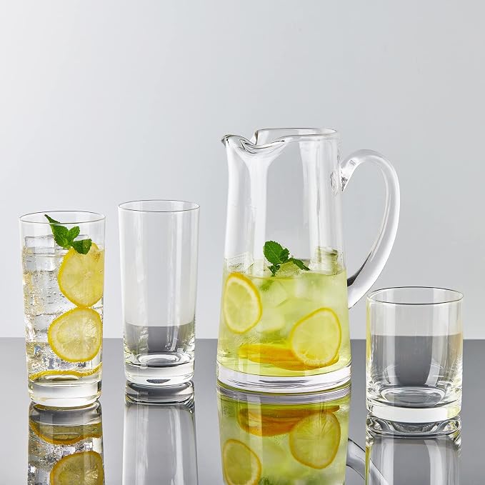 Drinking Glasses Set of 6, 16 oz Tall Drinking Glasses Highball Glassware, Borosilicate Glass Crystal Highball Glasses, Tom Collins Bar Glassware, Water Glass Cups for Cocktail, Mojito Bar Glassware - Image 7