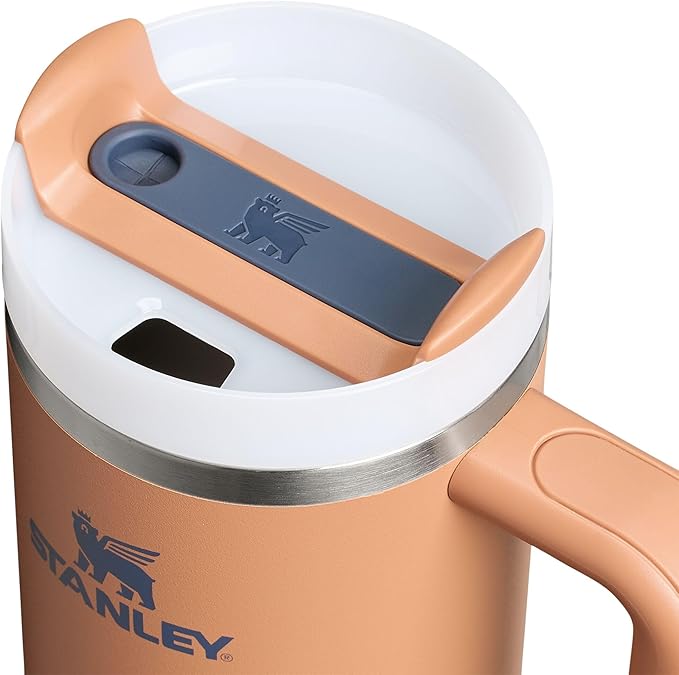 STANLEY Quencher H2.0 Flow State Tumbler, 30 oz, Toast | Handle and Straw | 3-Position Lid | Cup Holder Compatible for Travel | Insulated Stainless Steel Cup | BPA-Free - Image 2