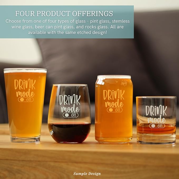 Pray More Worry Less 17oz Stemless Wine Glass, Hand Engraved Etched Glassware, Christian Inspiration - Image 3