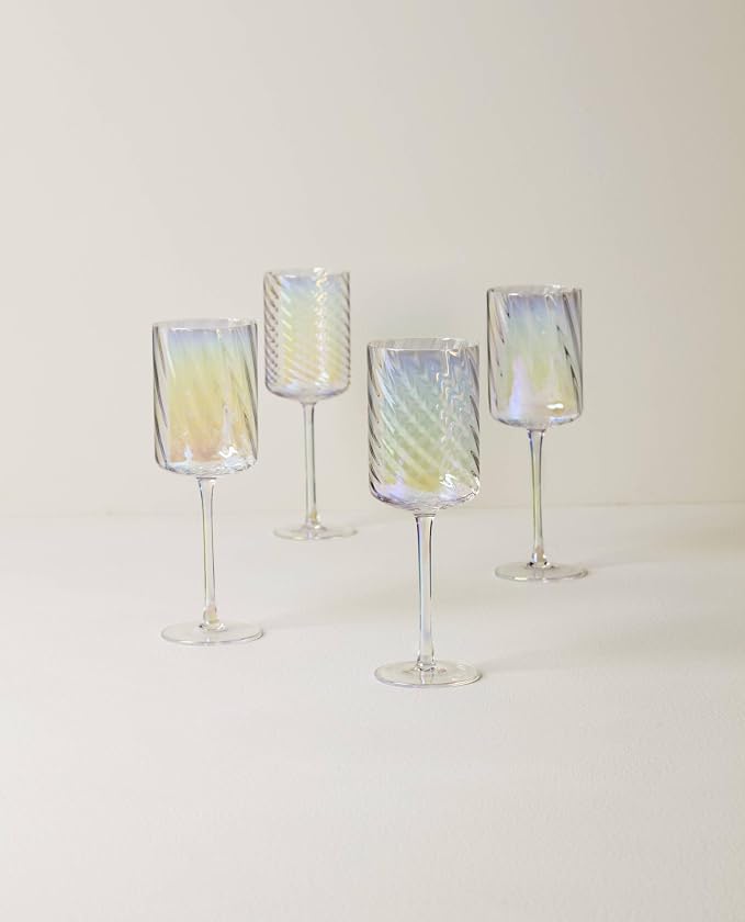 Lenox 897500 Tuscany Classics Iridescent Set of 4 Glasses - White Wine - Image 2