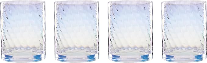 Lenox 897833 Tuscany Classics Iridescent Double Old Fashioned Glasses, Set Of 4 by Lenox