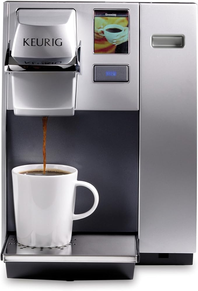 Keurig K155 Office Pro Single Cup Commercial K-Cup Pod Coffee Maker, Silver by Keurig