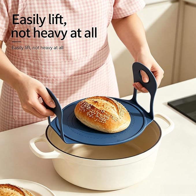 100 Food Grade Silicone Bread Baking Mat Nonstick Dough Mat with Handles for Easy Transfer Oven Safe to 500F - Image 7