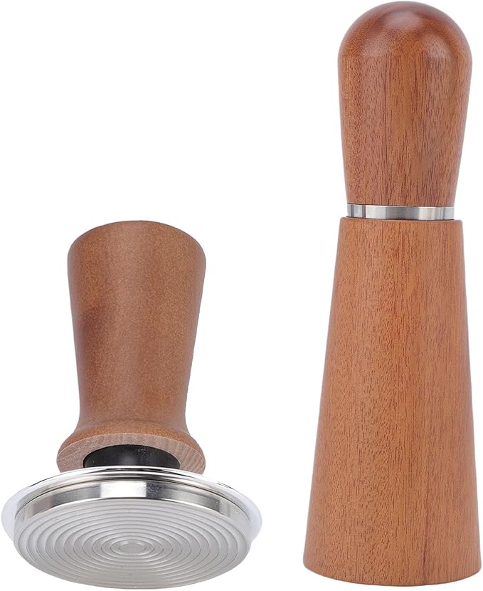 Coffee Accessories Set Coffee Tamper Needle Coffee Stirrer Tool Coffee Distribution Tool with Magnetic Coffee Dosing Funnel for 58mm Portafilter