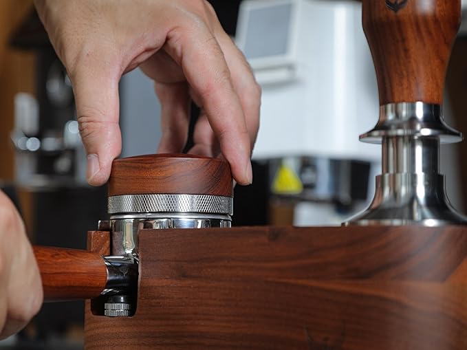 54mm Breville Espresso Machine Accessories – Espresso Organizer Station, Self Leveling Spring Loaded Tamper, Stainless Steel Distributor, WDT Tool & Compact Espresso Scale