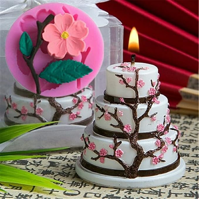 9 Pcs Flowers Fondant Molds Silicone for Cupcake Dessert | Chocolate Jelly Cookie Decor, Jewelry, Pastry, Handmade Soap Mould Candy Making - Image 3