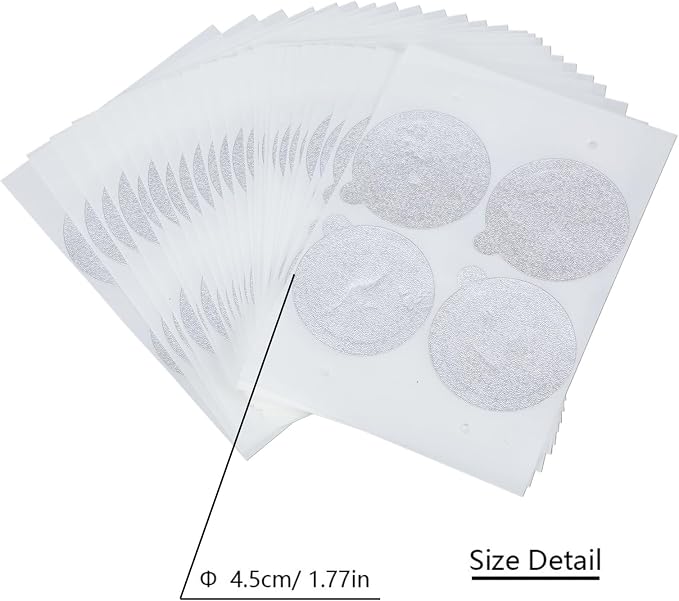 Of 100 Coffee Pods Sealing Covers Coffee Pods Foil Lid 45mm Stickers for Home and Commercial Use Home Brewing Supplies - Image 2