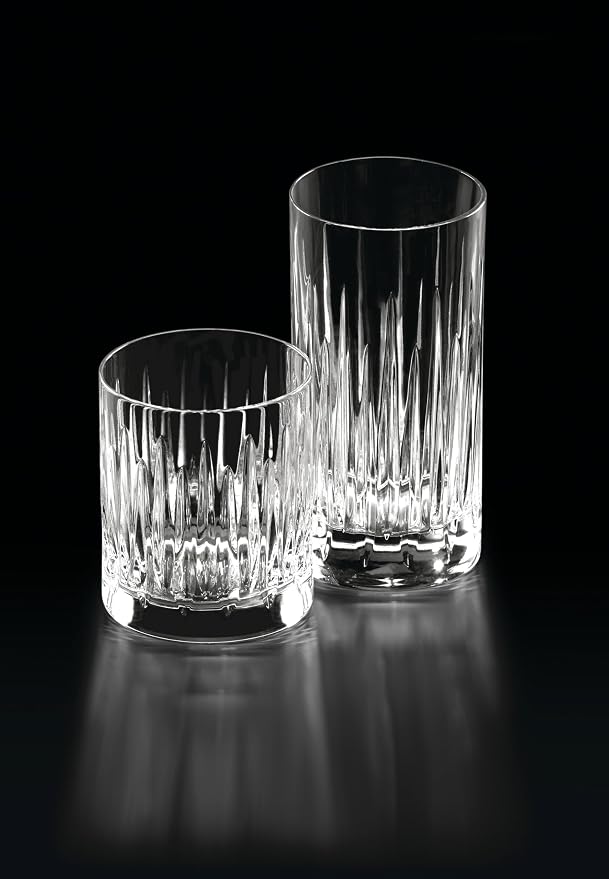 Reed & Barton Soho Crystal 4Pc Iced Beverage Glass Set, 5.90 LB, Clear - Image 2