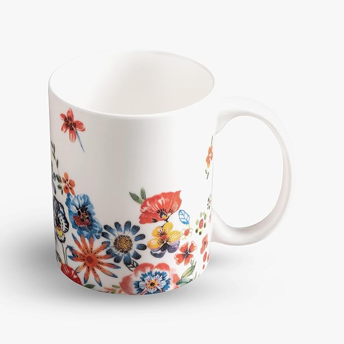 Maison d' Hermine Coffee Mug with Handles Tea Cups (15 Ounce, Pack of 1) - Image 9