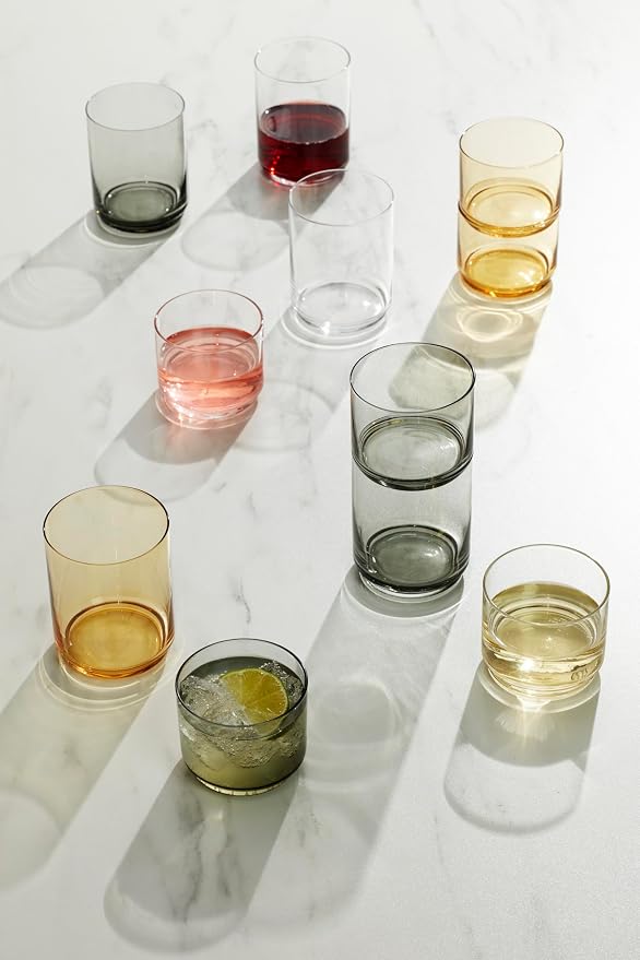 Lenox Tuscany Classics 4Pc Short Glasses, 1.10, Orange - Image 4