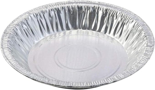 Aluminum Foil 6 inch Baking Pie Pans, 15-Pack | Disposable, Made in USA, Mini Pies, Quiche and Tarts Tins by TheBakerCelebrations