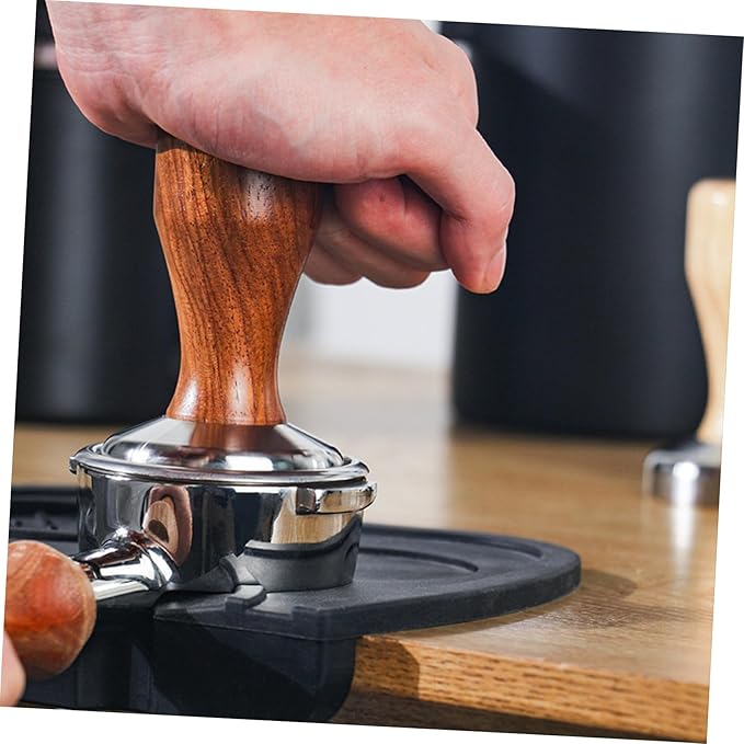 Espresso Tamper Stainless Steel Coffee Presser with Handle Flat Base Reusable Powder Press for Home and Professional Use