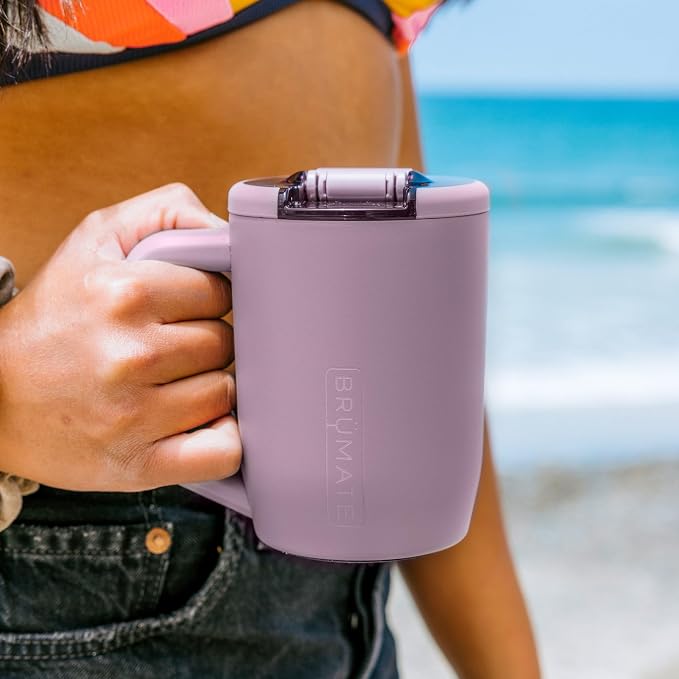 BrüMate Müv - 15oz 100% Leak Proof Insulated Coffee Mug with Handle & Lid - Stainless Steel Coffee Travel Mug - Double Walled Coffee Cup (Eclipse) - Image 5
