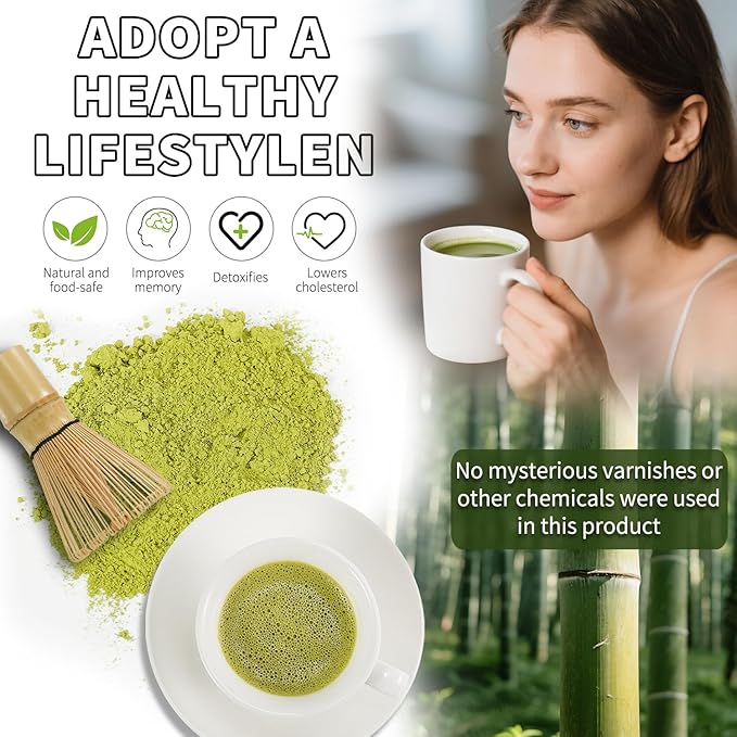 Matcha Whisk Set, 5 Pcs Matcha Kit with Ceramic Bowl (Chawan) with Spout, Bamboo Whisk, Scoop, Sifter, Holder & Tea Cloth – Japanese Matcha Tea Set for Ceremony, Latte & Gifting