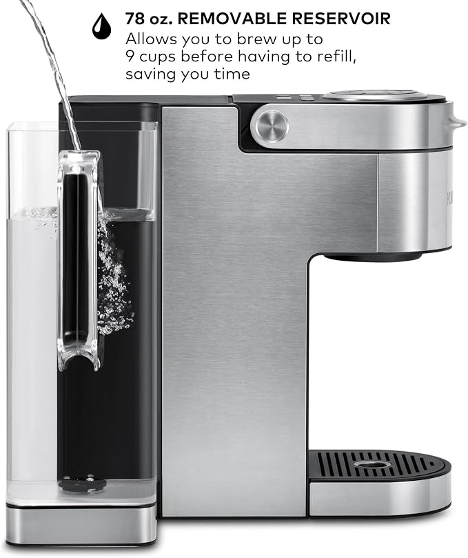 Keurig K-Supreme Plus Single Serve K-Cup Pod Coffee Maker, MultiStream Technology, Customizable Strength and Temperature Settings, Programmable, 78oz Removable Reservoir, Stainless Steel | MultiStream Technology, Customizable Strength, Temperature Sett... - Image 7
