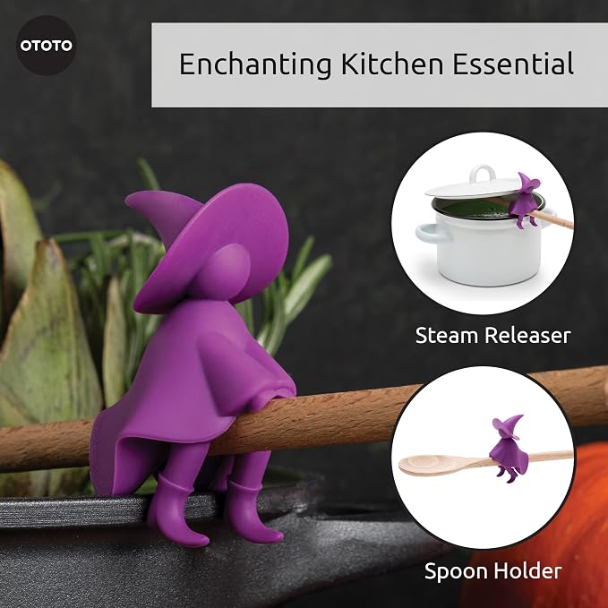 Funny Spoon Holder by OTOTO - Spoon Rest for Stove Top - Cooking Gadgets, Cooking Gifts, Cool Kitchen Gadgets, Cool Gifts, Cute Kitchen Accessories - Image 4