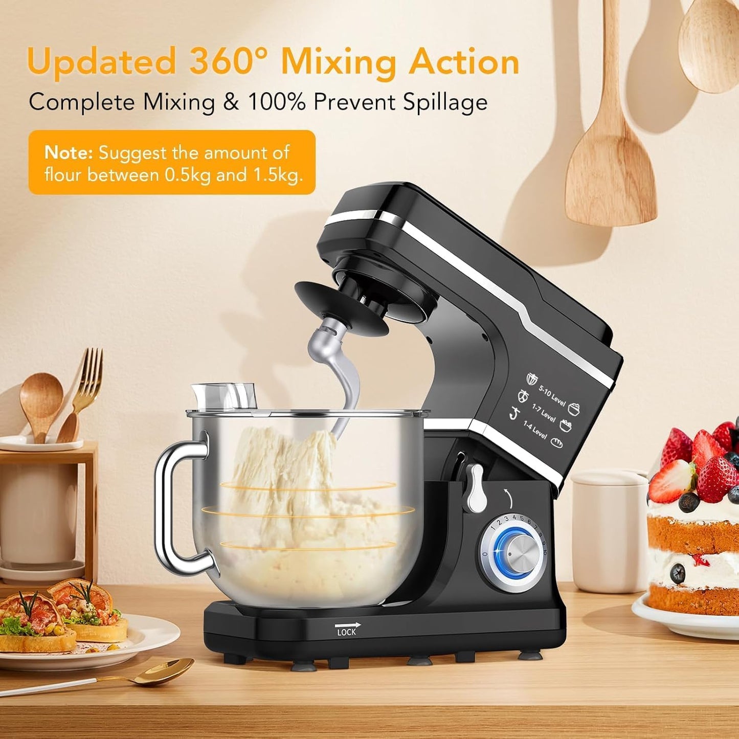 7.5QT 10-Speed Stand Mixer