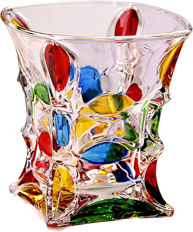 Textured Glassware 210ml Ideal for Coffee Tea Cocktails Dining Traditional Wine Glass by Unknown
