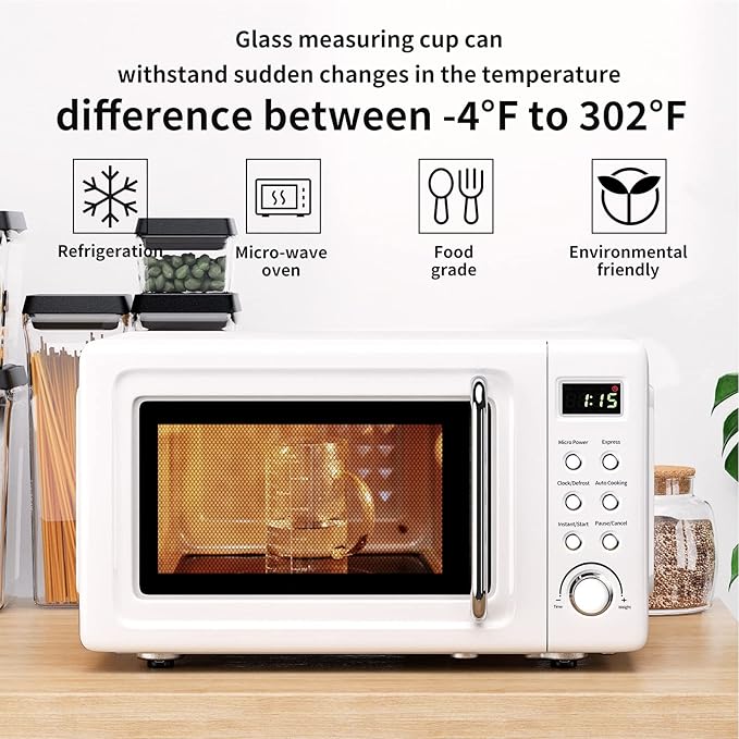 77L Glass Measuring Cup, [Insulated handle, V-Shaped Spout], High Borosilicate Glass Measuring Cup for Kitchen or Restaurant, Easy To Read, 500 ML (0.5 Liter, 2 Cup)