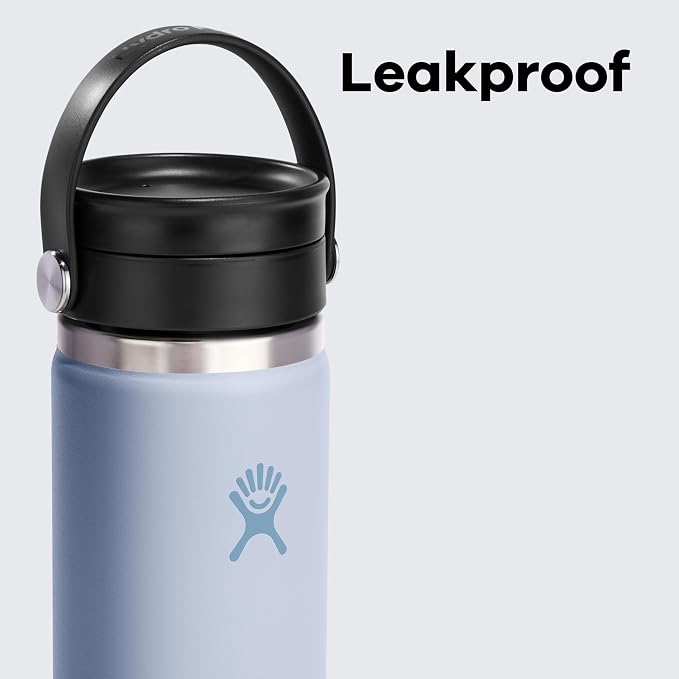 Hydro Flask Flex Sip Coffee Tumbler – Insulated Stainless Steel, Non Spill, Leak Proof Travel Coffee Cup 20 Oz Reef Pink - Image 3