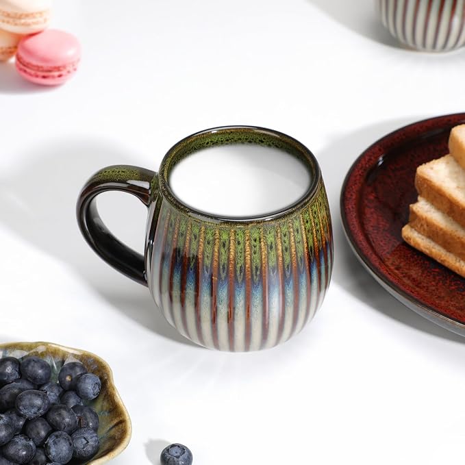 CosyCorner Ceramic Coffee Mug, 17 oz Large Coffee Cups for Home and Office, Ceramic Cup for Coffee & Tea（B） - Image 5