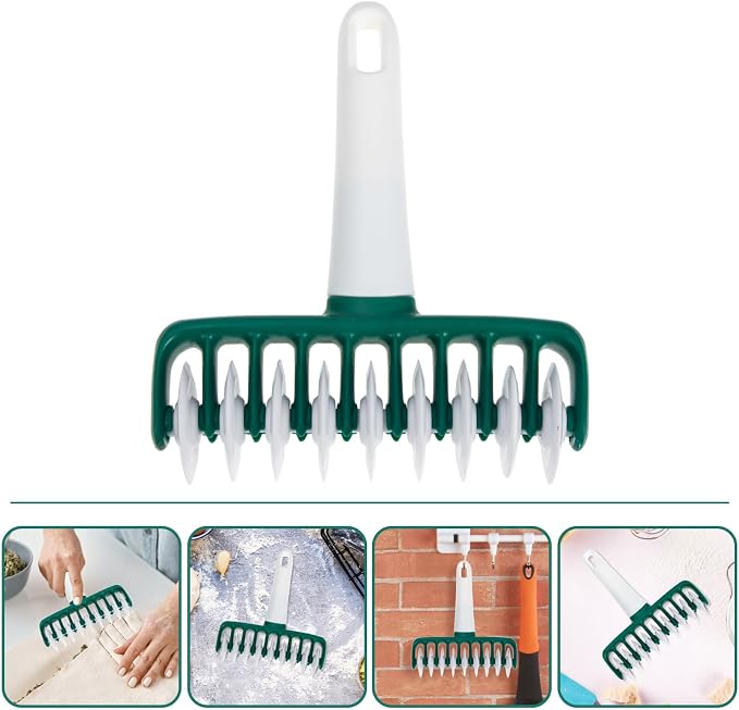 DECHOUS Multi-function Plastic Noodle Lattice Roller with Easy to Clean Pp Material and Waterproof Design, for Home Life Baking and Bread Making, Sturdy Pastry Crust Roller Kitchen Tool - Image 7
