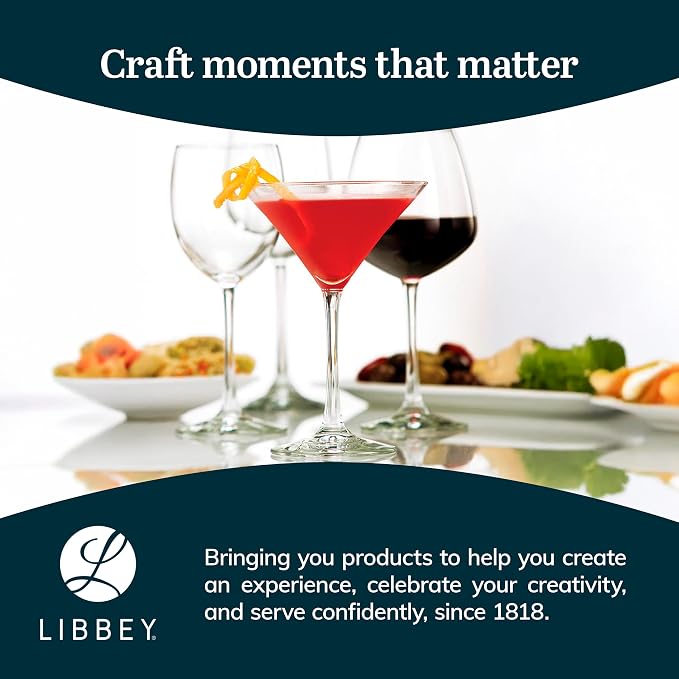 Libbey Glassware 7512 Vina Martini Glass, 8 oz. (Pack of 12) - Image 6