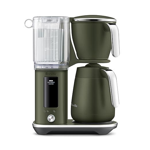 Breville BDC465OLT Luxe Brewer Thermal Carafe, Olive Tapenade | Brew hot coffee and cold brew with this drip coffee machine | Thermal carafe keeps coffee warm for up to 4 hours by Unknown